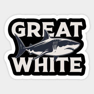 Great White Shark Sticker